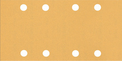 EXPERT C470 Papier ścierny z 8 otworami do szlifierek oscylacyjnych 93 x 186 mm, G 100, 50 szt.