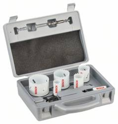 Zestaw pił otwornic Progressor dla elektryków, 9 elementów, 20 – 64 mm Bosch 2608584670