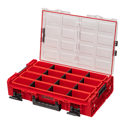 Organizer Qbrick System ONE XL 2.0 Long Bin RED Ultra HD Custom