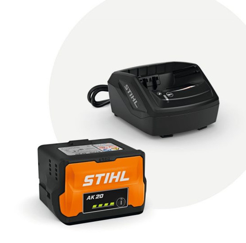 Zestaw zasilający Stihl z akumulatorem AK20 + ładowarka AL101