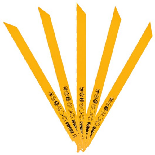 Zestaw 5 sztuk brzeszczotów Dewalt DT2355