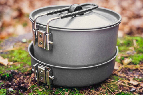 Naczynia turystyczne 3 w 1 NEO Tools 63-145