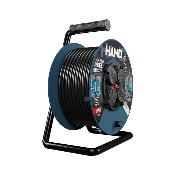 Przedłużacz bębnowy Hand Line KEL W-96303, 50M/3x1,5