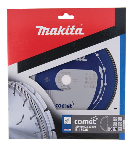 Tarcza tnąca do betonu, diamentowa Makita Comet, 230 x 22,23 mm B-13035