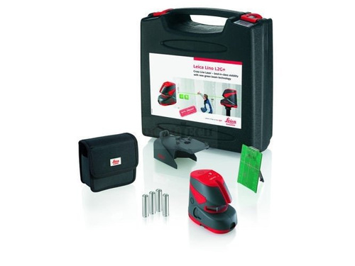 Leica Lino L2G+ laser krzyżowy z zieloną wiązką lasera