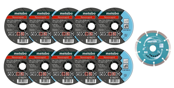 Szlifierka kątowa Dewalt DWE4217-QS z zestawem tarcz