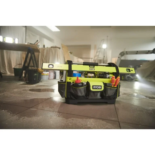Duża otwarta torba narzędziowa 38L na ramię Ryobi RSSLOT1