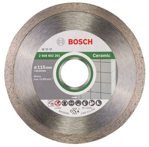 Bosch Diamentowa tarcza tnąca 115 Standard for Ceramic 2608602201