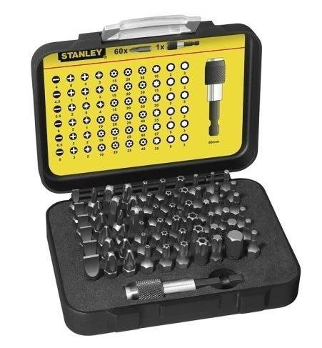 Zestaw Stanley Fatmax FMCK601D2A Wiertarko-wkrętarka Li-Ion 18 V + Zestaw 61 bitów