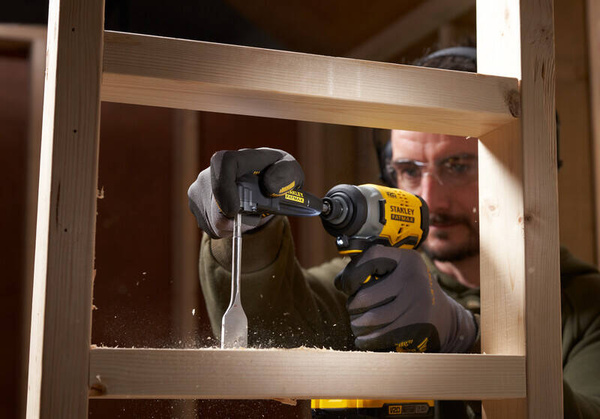 Nasadka udarowa kątowa, 9 końcówek 25 mm Stanley