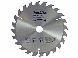 Tarcza do cięcia drewna 165x20 24 zęby D-03333 Makita