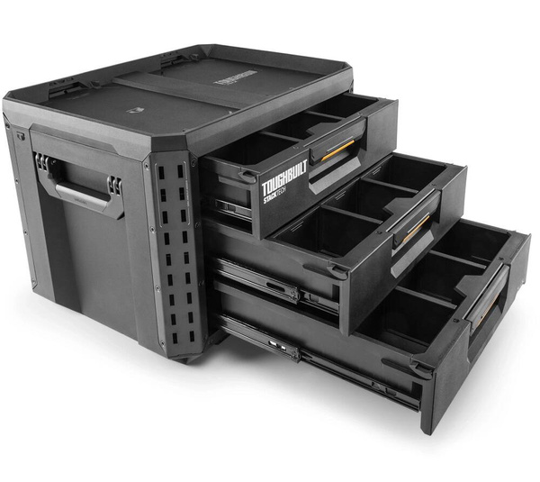 Skrzynka narzędziowa z 3 szufladami ToughBuilt StackTech TB-B1-D-70-3