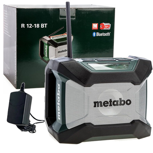 Akumulatorowe radio budowlane R 12-18 BT Metabo 600777850 (Solo)