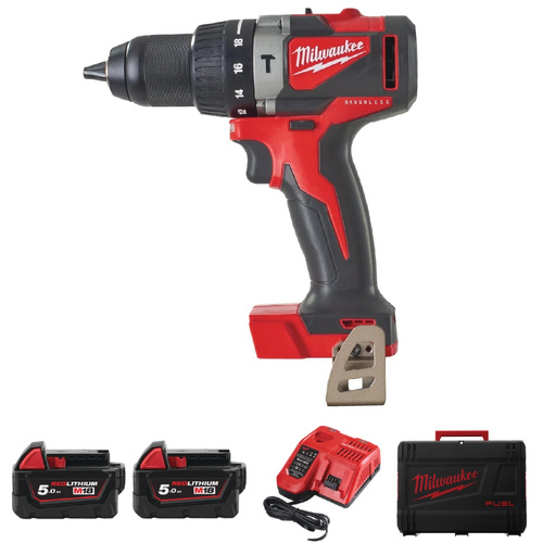 Wiertarko-wkrętarka z udarem Milwaukee M18 BLPD2-502X