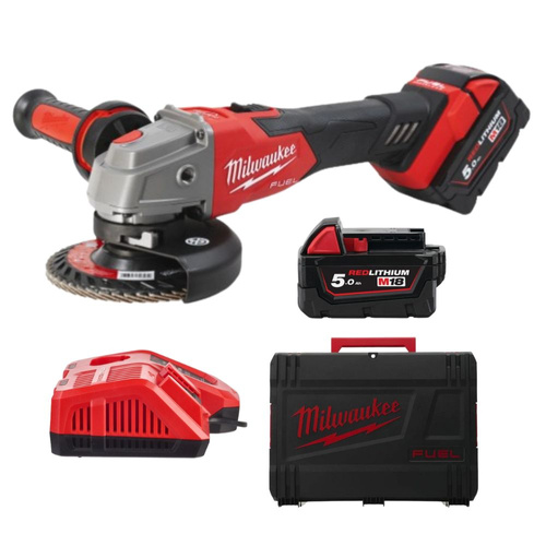 Szlifierka kątowa Milwaukee M18 FSAG125XB-502X