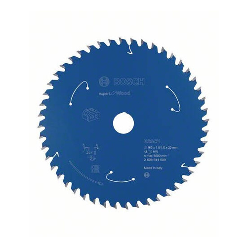 Tarcza pilarska do drewna 165x20 Bosch 2608644509