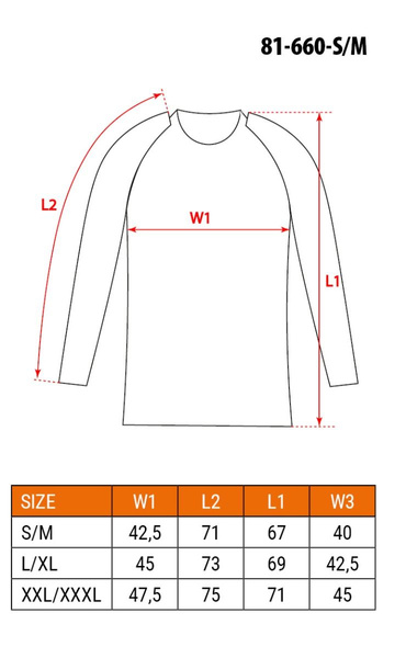 Koszulka termoaktywna NEO-Tools 81-660-XXL/XXXL