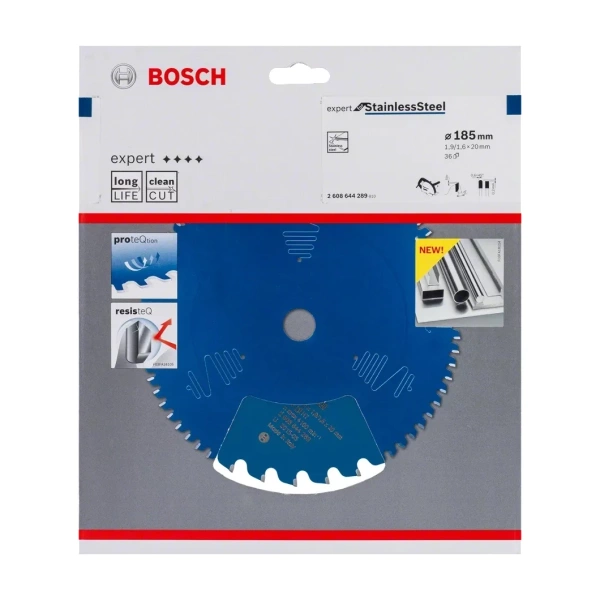 Tarcza do cięcia stali nierdzewnej 185x20 mm Bosch 2608644289