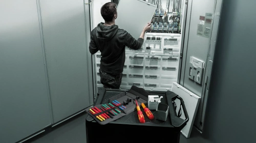 Zestaw narzędzi do szaf sterowniczych Wera Kraftform Kompakt VDE Safe-Torque Speed Set 1