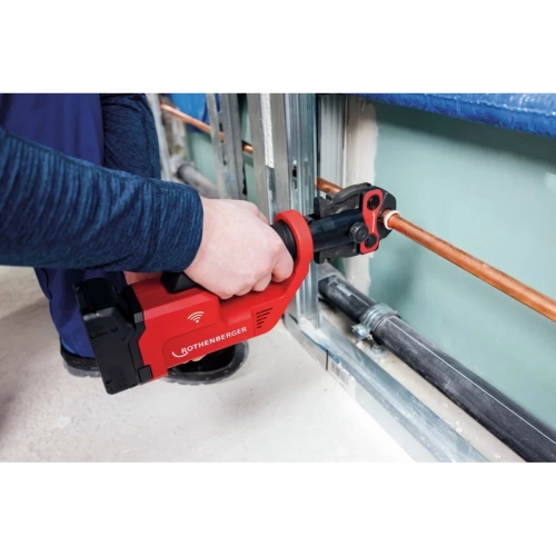 Zaciskarka Rothenberger ROMAX COMPACT III zestaw TH16-20-26, 2Ah, EU, AMP 1000004280