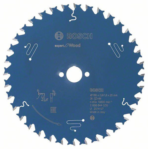Tarcza pilarska Expert for Wood 180x20 Bosch 2608644030