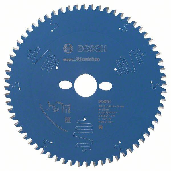 Tarcza pilarska Expert for Aluminium 216x30 Bosch 2608644110