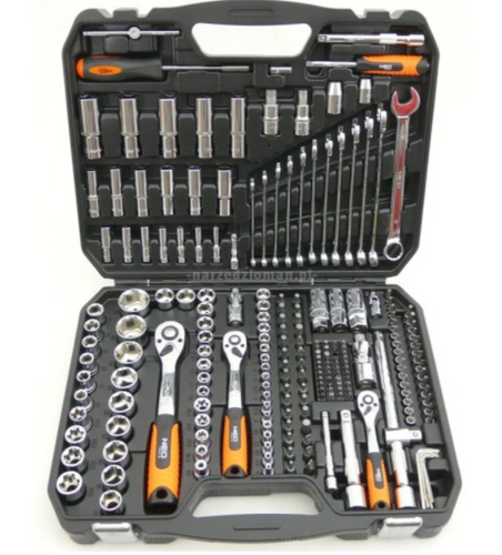 Zestaw kluczy nasadowych Neo Tools 08-671 - 219 elementów