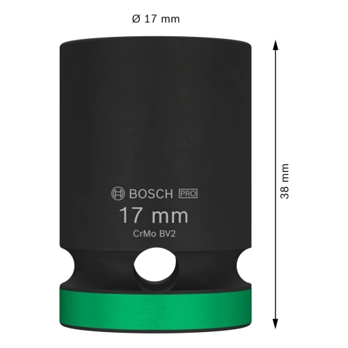 Nasadka udarowa 1/2" Bosch 2608003048 rozmiar 17 mm