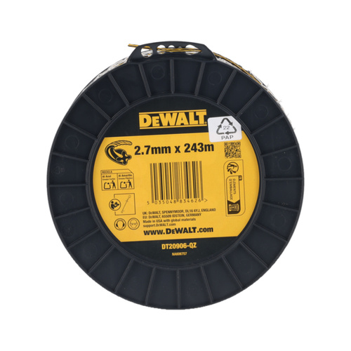 Żyłka tnąca 2.7mm x 210m Dewalt DT20906-QZ
