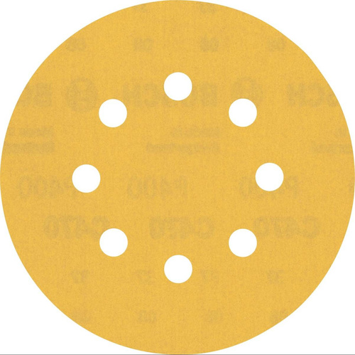 Papier ścierny EXPERT C470 z 8 otworami do szlifierek mimośrodowych 125 mm, G 400, 50 szt.