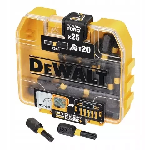 Zestaw 25 bitów udarowych Torx 20 Torsion DT70557T DeWalt