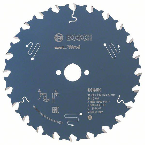 Tarcza pilarska Expert for Wood 160x20 Bosch 2608644019