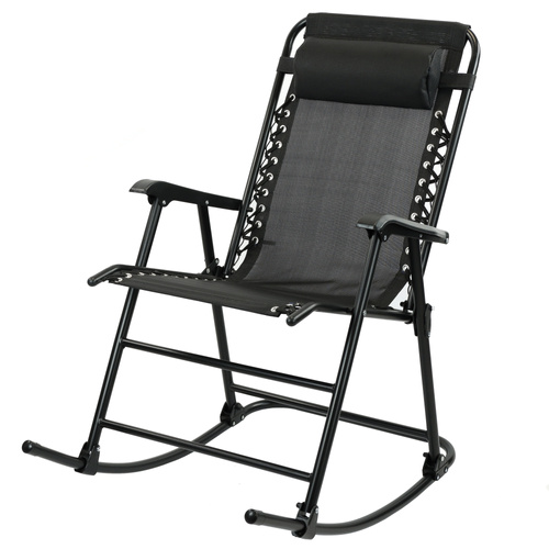 Fotel bujany Belivio RAY Black