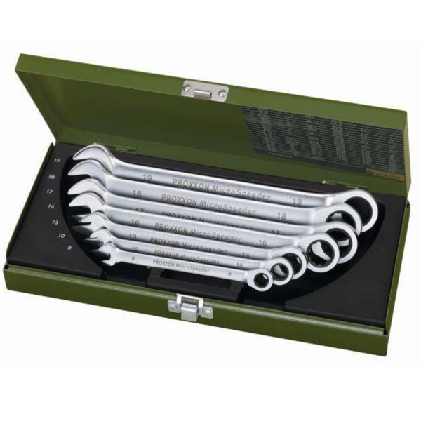 Zestaw 7 sztuk kluczy płasko-oczkowych Proxxon Microspeeder PR23275