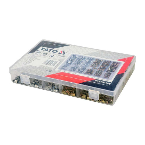 Zestaw nitonakrętek Yato YT-36480 - zestaw 300 sztuk