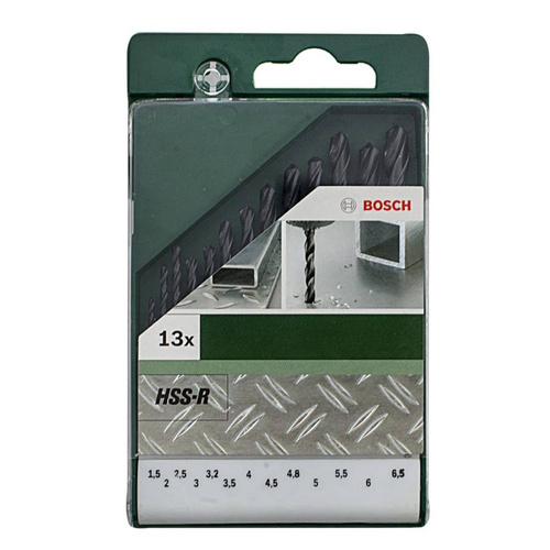 Wiertła do metalu Bosch 2609255031 - zestaw 13 sztuk