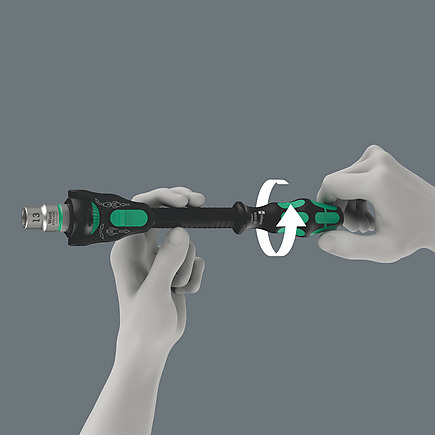 Klucz grzechotka Wera C Zyklop Speed Black Edition 1/2" 05135882001