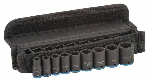 9-elem. zestaw nasadek, 6–14 mm Bosch 2608551096