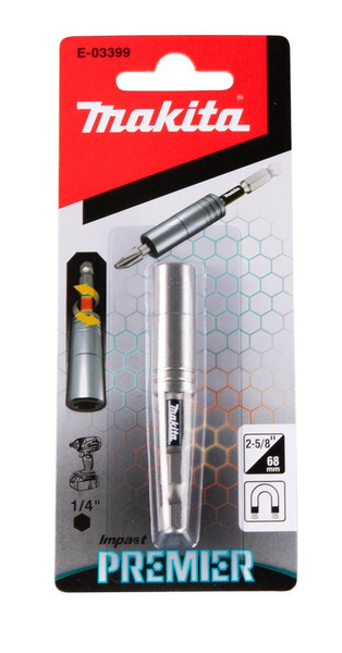 Tuleja chwyt udarowy do końcówek wkrętakowych 68 mm IMPACT PREMIER 1/4" MAKITA E-03399