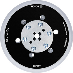 Uniwersalne talerze oporowe EXPERT Multihole 125 mm, miękkie