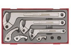 Zestaw kluczy hakowych TTHP08 TENGTOOLS 102120102