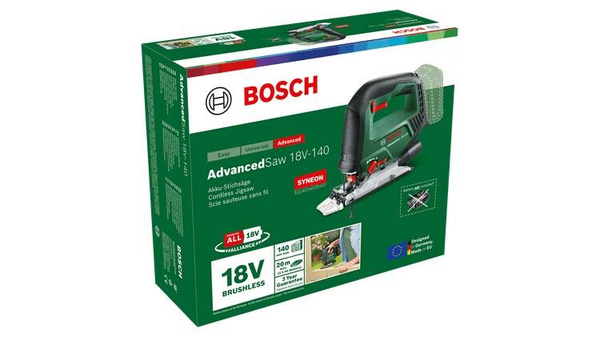 Wyrzynarka akumulatorowa Bosch AdvancedSaw 18 V-140 0603013000
