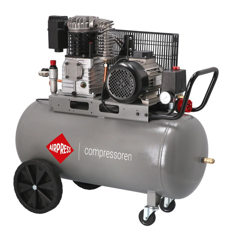 Kompresor dwutłokowy olejowy Airpress HK 425-100 Pro 10 bar 3 KM/2.2 kW 400V 317 l/min 100 l