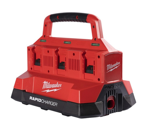Szybka, wieloportowa ładowarka Milwaukee M18 PC6
