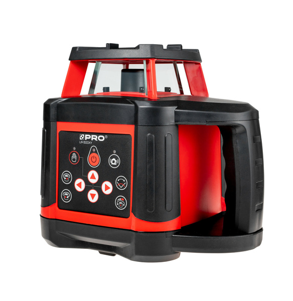 Niwelator laserowy PRO LR-500XY (czerwona wiązka)