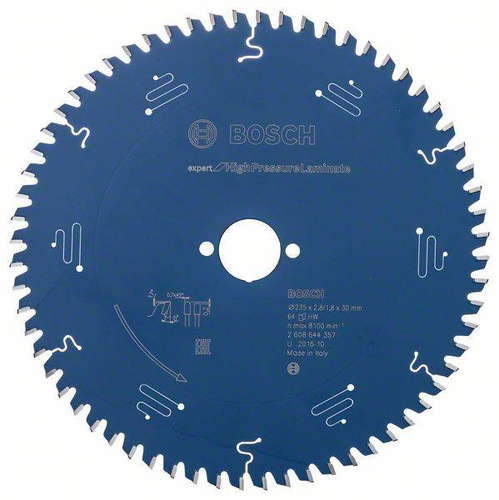 Tarcza Expert for High Pressure Laminate do pił ręcznych 235x30 Bosch 2608644357