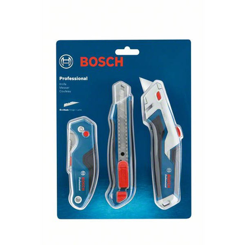 Zestaw noży Bosch Professional 3szt. 1600A027M4