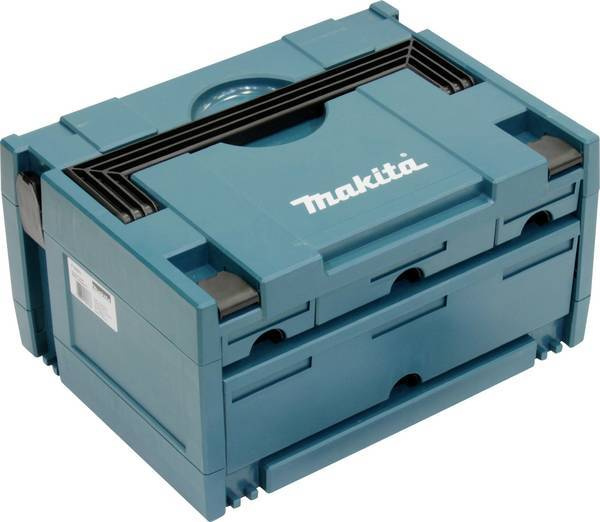 Walizka Makpak z szufladami (1+3) Makita P-84311