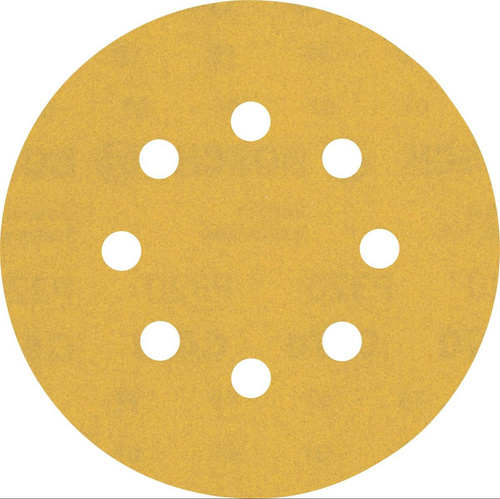 Papier ścierny EXPERT C470 z 8 otworami do szlifierek mimośrodowych 125 mm, G 320, 50 szt.