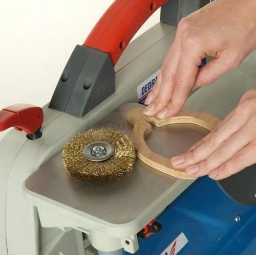 Wyrzynarka do drewna Dedra DED7762 + mikro szlifierka na wałku giętkim